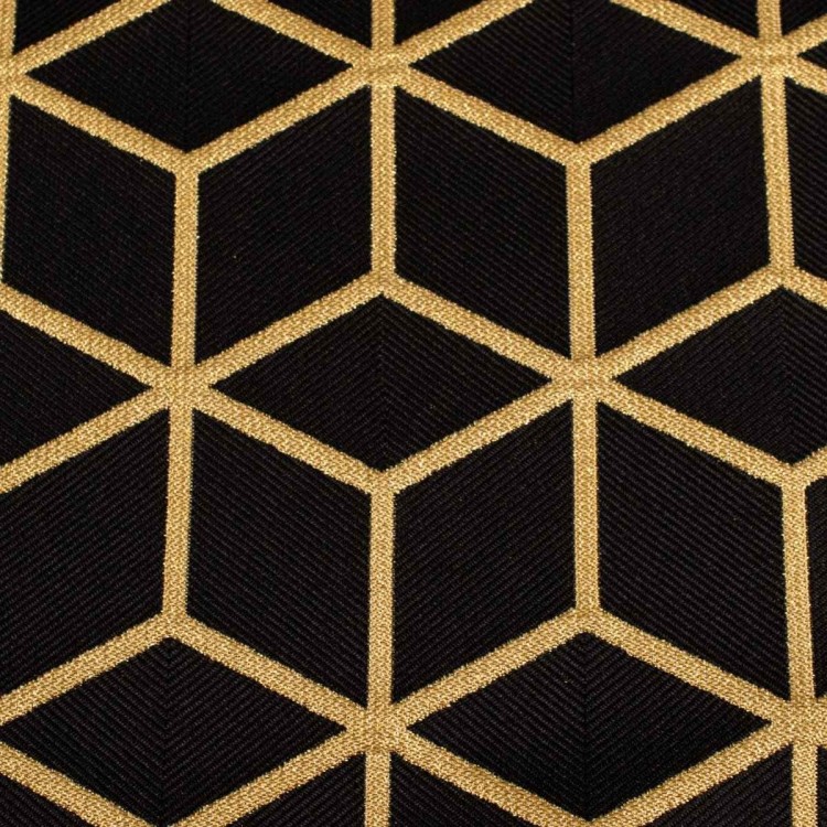 Glamour czarno-złoty