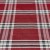 York Czerwony wzór krata