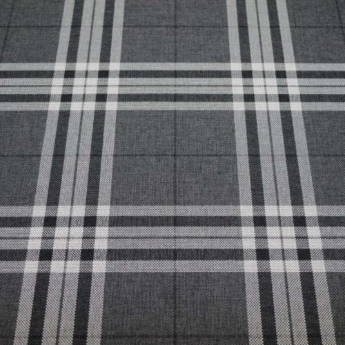 York Grafit tkanina krata