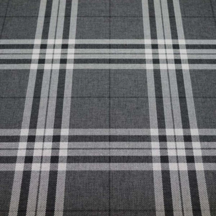 York Grafit tkanina krata