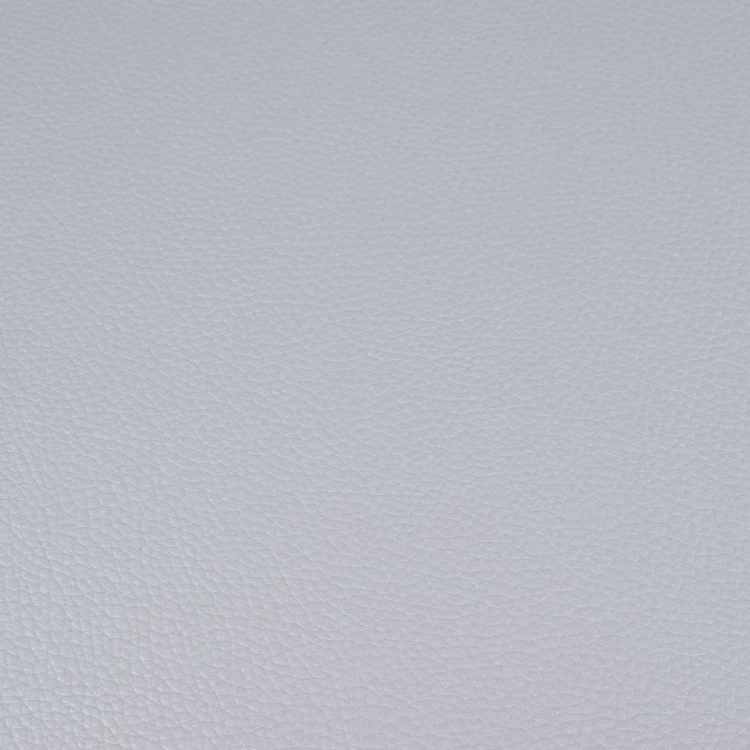 Elegancka srebrna ekoskóra tapicerska Akropol 4100 w zbliżeniu
