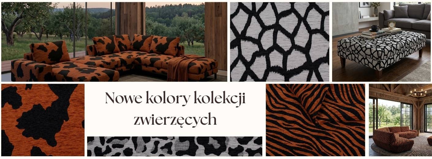 Nowe kolory wzorów zwierzęcych