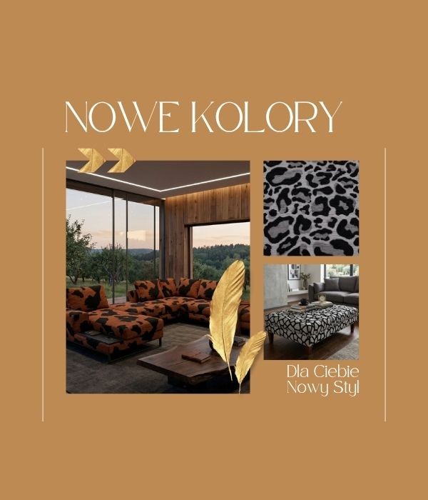 Wzory zwierzęce nowe kolory